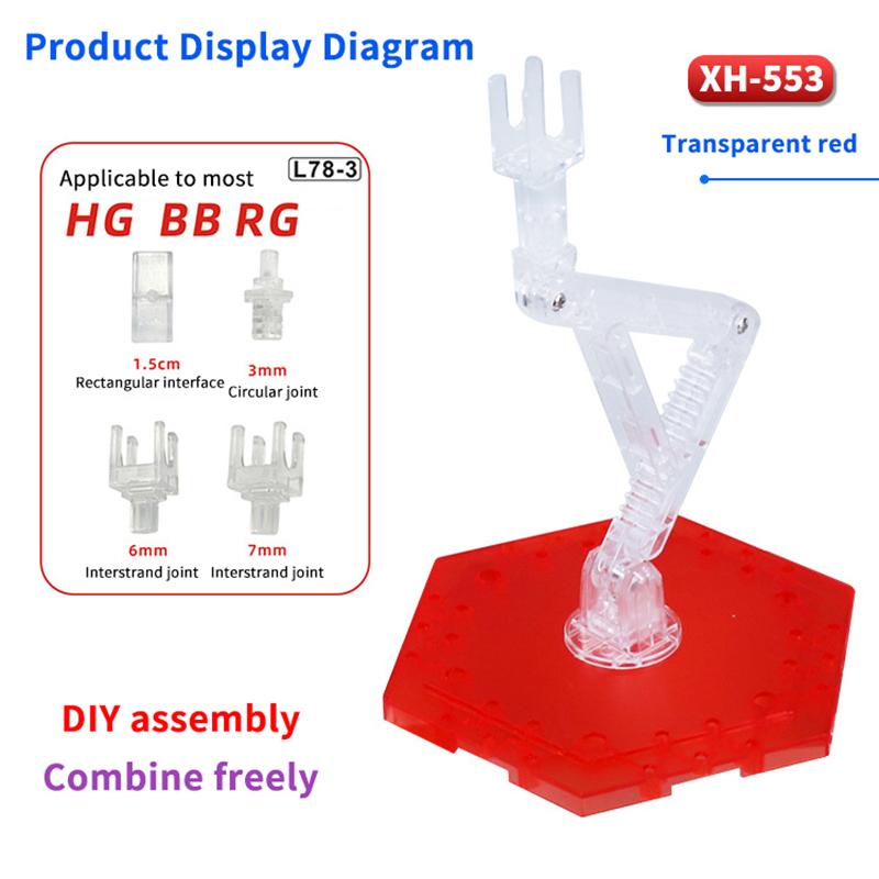 1 Set Model Display Rack For 1/144 Hg Bb Rg Model Display Shelf For  Model Stand Action Figure Stand