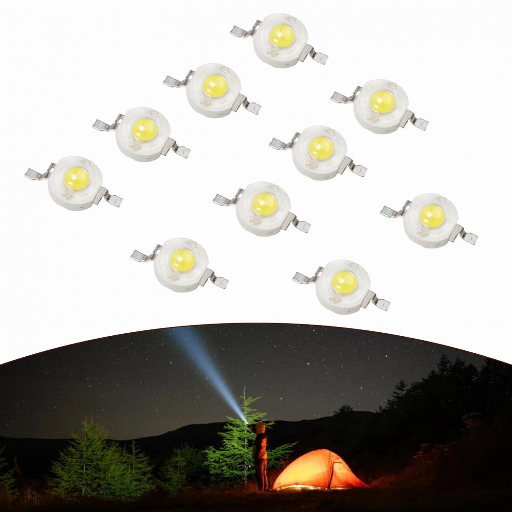 Led Lumen Lamp Beads 220-240LM White Light 180 Degrees Beam Angle