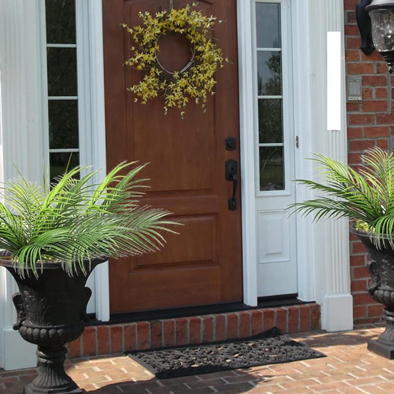 1pc/2pcs Artificial Fake Palm Leaves 9-branches Tropical Jungle Plants For Tropical Party Zoo Home