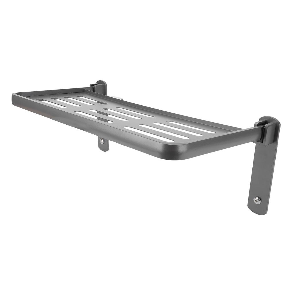 4 Bars Towel Warmer Rack Smart Touch Control Wall Mounted Towel Heater Rack for Bathroom Gray Right Line 45x35cm EU Plug 220V