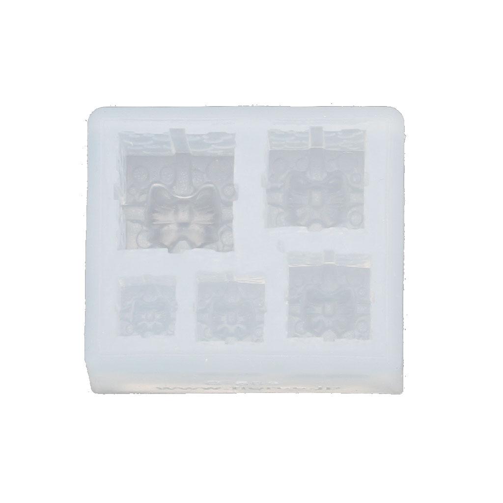 Christmas Gift Box Resin Molds Silicone Molds for Children Epoxy Resin Casting