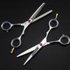 440C 5.5 Inch Silver Hair Scissors Haircut Thinning Barber Tools Cutting Shears Hairdressing Scissors