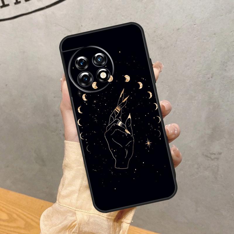 Fortune Telling Moon Stars Hands Case For OnePlus 15 R 13 13R 13T 12 11 10R 10T 8T 9 10 Pro Nord CE 5 4 2 3 Lite N20 N30 Cover
