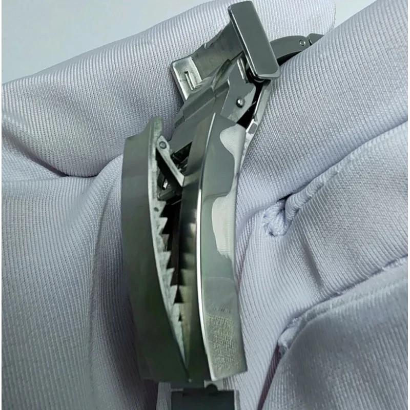 20mm přezka s posuvným zámkem a mikro nastavením nerezový řemínek na hodinky pro Rolex Submariner Deepsea Daytona GMT řemínek náramek