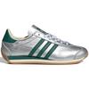Adidas Country OG Silver Size Japan Sneakers, Metallic/College Green/Cream White, IE8412, 27.5cm,