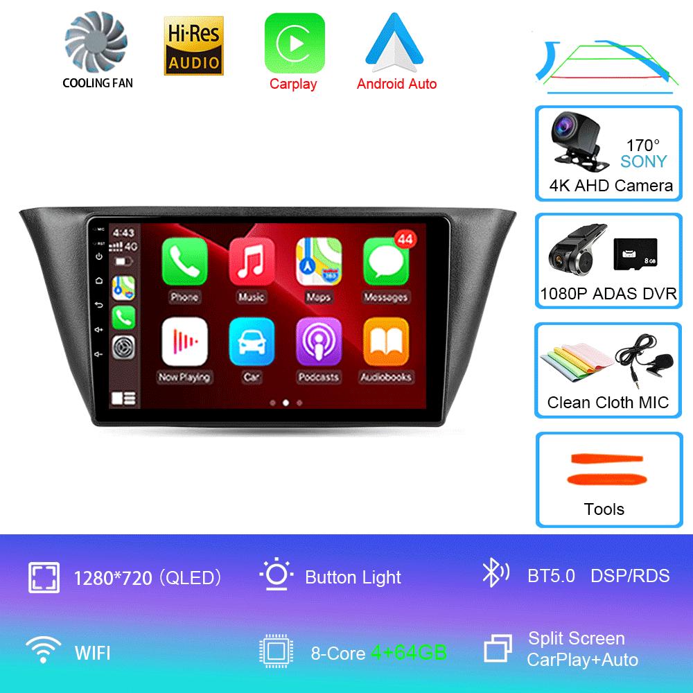 Car Radio Android 14 Carplay Auto WIFI+4G For Iveco Daily 2013-2021 Multimedia Video Player Navigation GPS Autoradio 2din 2 Din
