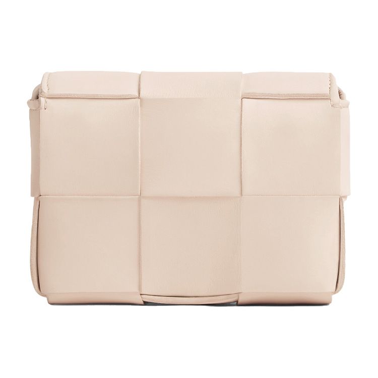 Bottega Veneta Mini Cassette Bag Melon Washed Women Shoulder_bags Cream 666688-VMAY1-6705