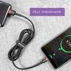 Câble de données USB Type-C - Baseus - Caféine (CATKLF-CG1) - 2A - 2m - Gris Noir