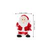 12 Pcs Mini Figurine Santa Claus Ornament Christmas Miniatures Ornaments Craft Party Supplies Resin Child Mini Craft Decor