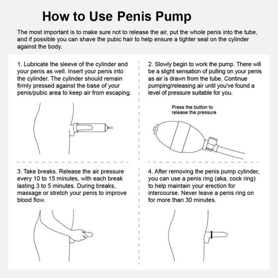 Sucking Masturbation Pump Stylish Portable Negative Pressure Manual Tightly Wrapped Increase Joy