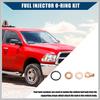 Fuel Injector/O-Ring Kit for Dodge 5.9L 12 Valve 4bt 6bt 5.9L Diesel Engines 1991.5-1998.5 / Fuel Injector Seal Ring Kit Durable/Rubber / 1 Set/Black