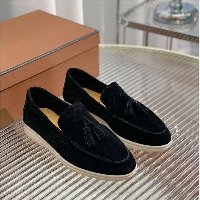 New European and American Casual and Lightweight Large-size Single Shoes Loafer Doudou Shoes