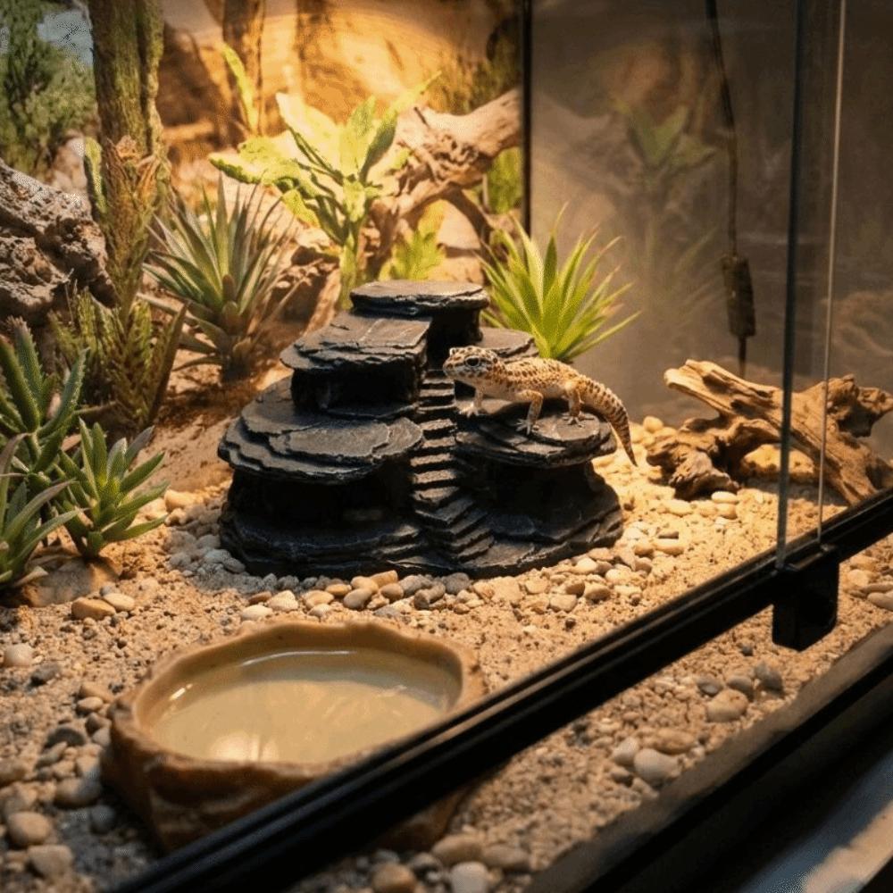 Plastic Aquarium Fish Shelter 3D Printing Simulated Rock Fish Tank Decoration