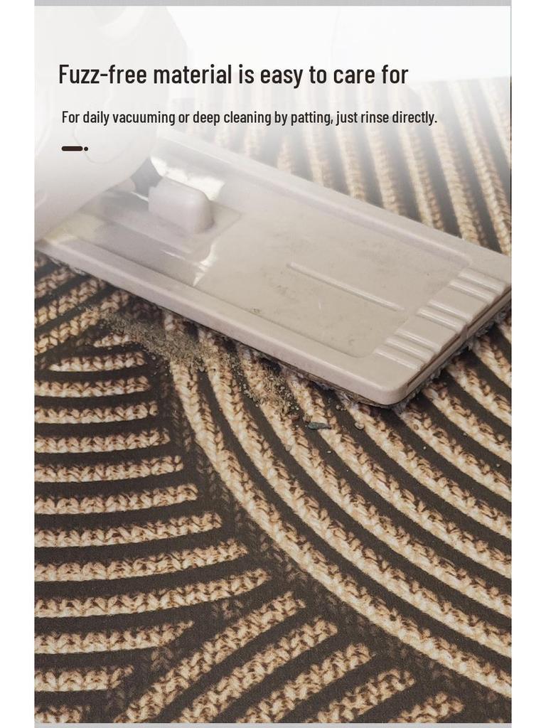 Minimalist Non-Slip Water-Absorbent Doormat for Entryway and Living Room