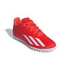 Adidas Junior X Crazy Fast Club TF Futsal Shoes for Boys and Sizes Solar Solar Yellow Girls, 17-24.5cm, MCP05, Red/Footwear White/Team (IF0708),