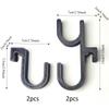 Car Umbrella Hook Umbrella Stand Universal Trunk Hook 2-4Pcs Holder Vehicle Hanger For Handbag Auto Accessories Internal Storage