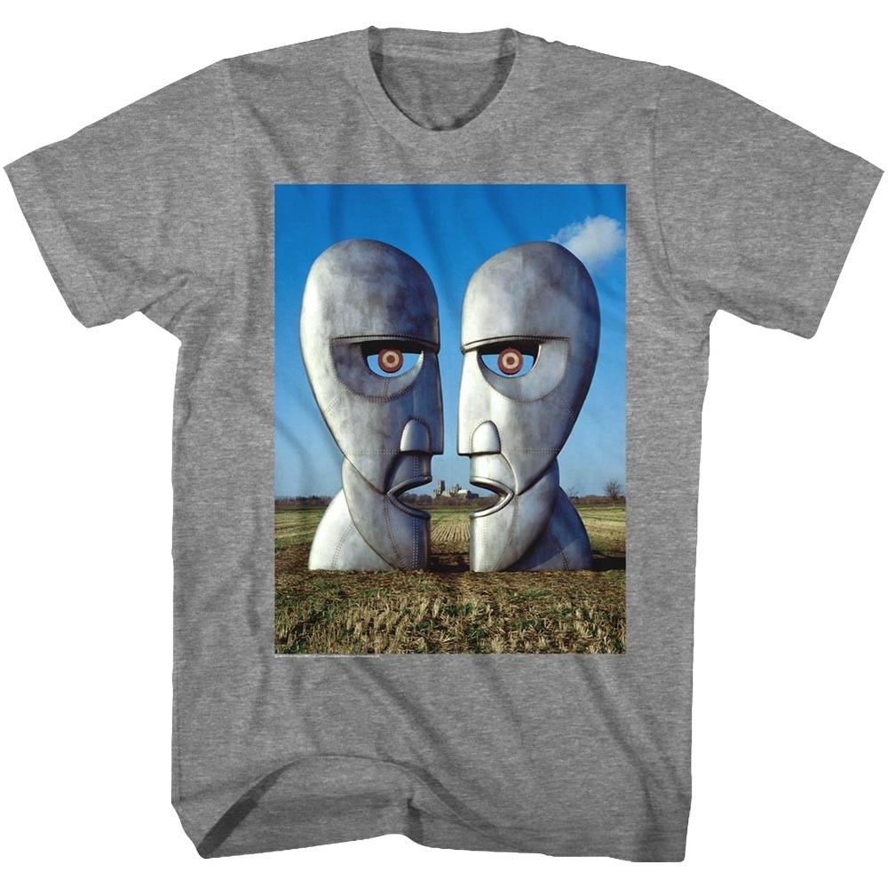 

Pink Floyd Division Bell Men s T Shirt Metal Heads Album Cover Rock Band Merch 4XL