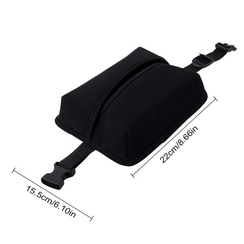 Car Napkin Holder Tissue Case Holder Backseat Napkin Dispenser Car Sun Visor Napkin Holder Elegant Napkin Tissue Dispenser