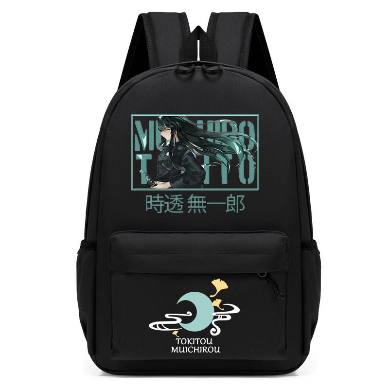 Demon Slayer Anime Print Backpack Student School Lightweight Small Bag