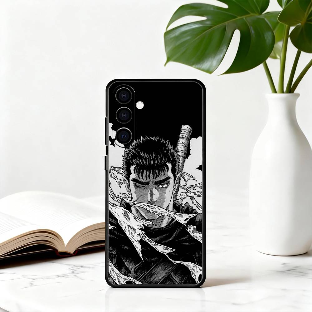 Classic B-Berserk BG G-Guts Phone Case Black Silicone Soft For Samsung Galaxy A73,A72,A71,A70,A53,A52,A51