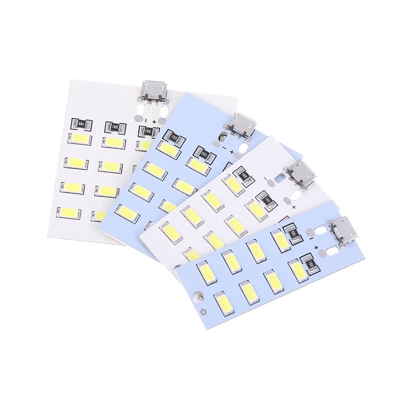 Mirco USB Schnittstelle 5730 SMD 5V 430Ma~470Ma LED Beleuchtungspanel USB Mobiles Licht Notlicht Nachtlicht DIY Schreibtischlampe