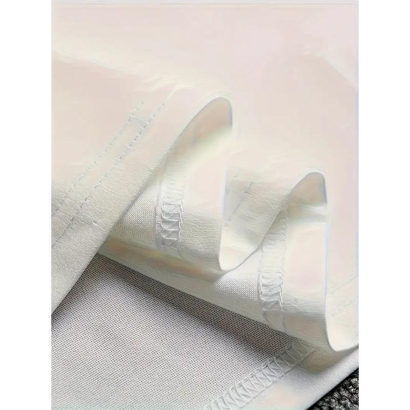 Fast Food, Trendy Casual Oversized Slogan Print Men'S T-Shirt, Plus Size Cool and Fashionable