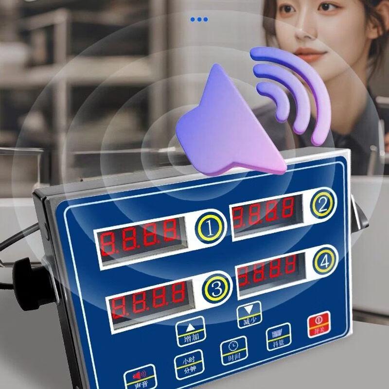 Commercial Multi-channel Kitchen Timer