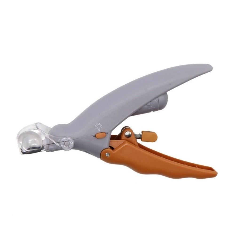 

Splashproof Pet Nail Clippers 5x Magnification Nail Trimming Tool Cats Nail Clippers Pet Supplies помаранчевий