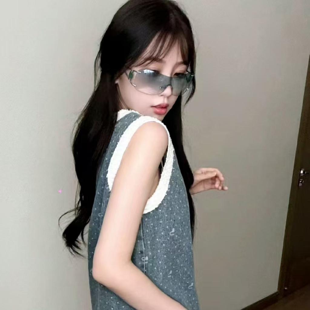 Modne Stylowe Okulary Przeciwsłoneczne Damskie Koreańska Moda Ochrona Uv400 Damskie Okulary Przeciwsłoneczne Jazda na Rowerze Wspinaczka Męskie Okulary