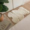 Rabbit Plush Cartoon Animal Carpet for Bedroom, Bay Window, or Children's Room