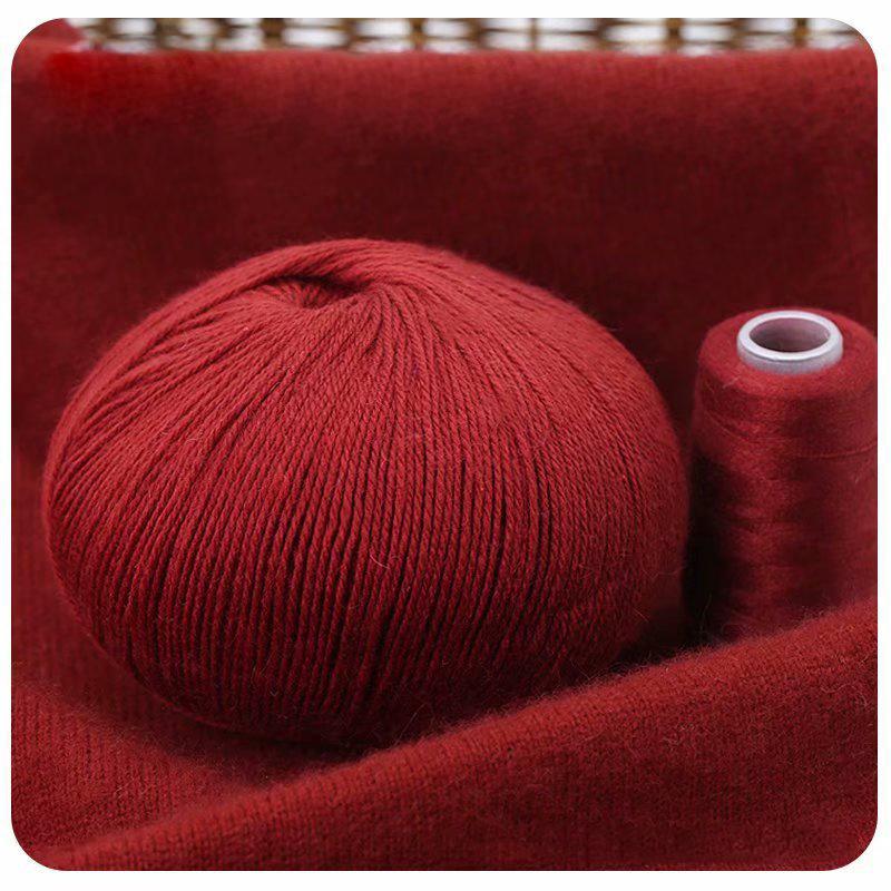 Cashmere Yarn Plush Mohair Knitting Thread Soft Baby Cotton Yarn For Cardigan Scarf Shawl Sweater Crochet DIY Handmade Yarn