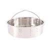 S/M/L Vegetables Stainless Steel Basket Compatible with Pot with Holes Cage Steamer Cooker Cakeware