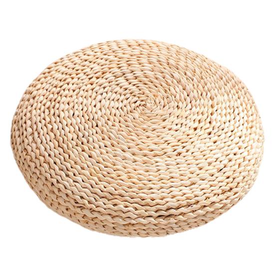 

Seat Cushion Exquisite Workmanship Breathable Round Shape Tatami Futon Meditation Cushion for Balcony 30*30cm