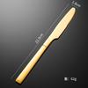 Stainless steel tableware knight western food knife and fork tableware set steak knife and fork premium fork spoon