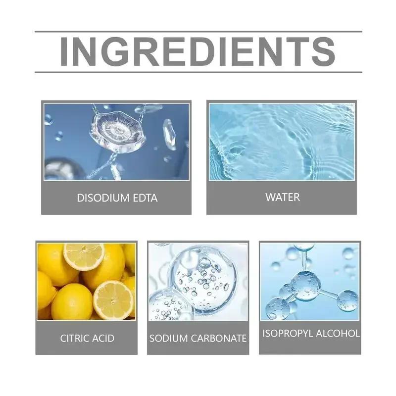 YINGQI19 Car Tire Rust Remover All Wheel Cleaner & Iron Remover 120ml Car Tires Maintenance Rust Inhibitor Iron Contaminant Remo