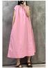 Elegante Vestido de Verano Retro Francés - Tallas Grandes, Corte Holgado, Favorecedor y Elegante