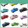 Simulation Diecast Metal Pull Back Car Toy Realistic Classic Pickup Model For Kids Ideal Children's Gift