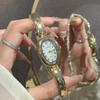 Light Luxury Niche Oval Gold Bracelet Bracelet Watch Women'S Model