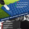 Portable Camping Lightweight Sleeping Mat Insulated Inflatable Camping Air Mattress Sleeping Pad With Pillow