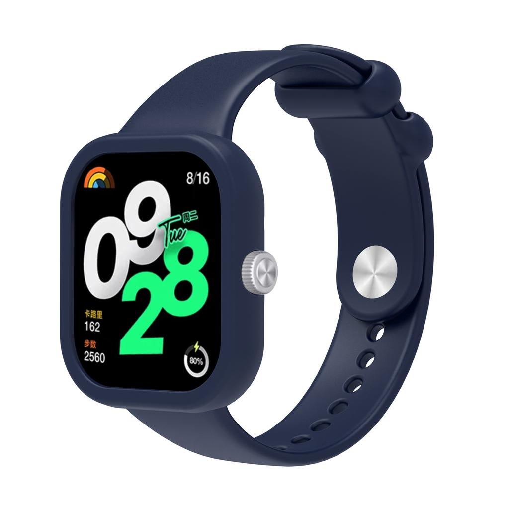 Armbandhülle für Redmi Watch 4 Armband Ersatzarmband Smartwatch Schutzhülle mit Armband für Redmi Watch 4 Hülle Armband