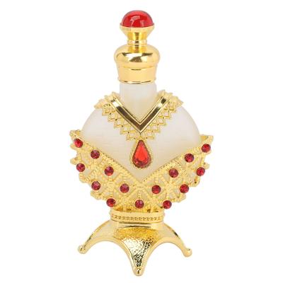 12ml Vintage Parfümflasche Dekorative Nachfüllbare Auslaufsichere Parfüm Leere Flasche für Frauen Mädchen