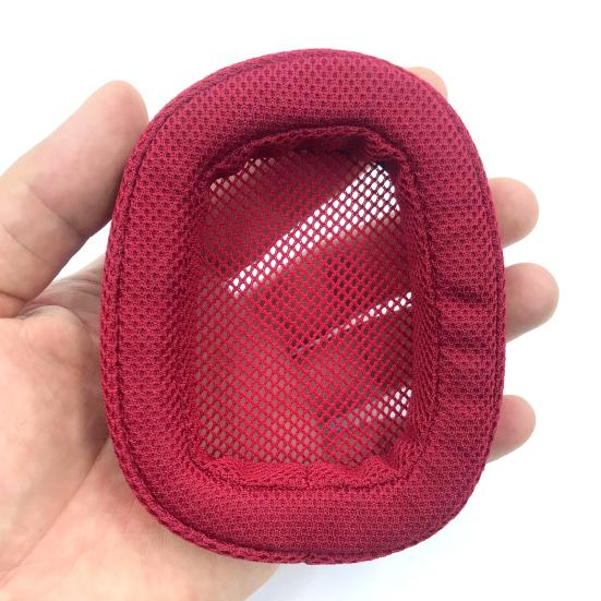1 Pair Headphone Cushions Replaceable Dust-proof Breathable Gaming Headphone Sleeves for Logitech G433/G233/G-pro/G533/G231/G331