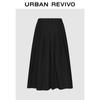 UR2026 Women's Cotton A-Line Maxi Skirt