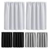 Curtain High Precision Blackout Maximize Privacy Temperature Regulation UV Resistant Bathroom Window Coverings