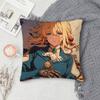 V-Violet Evergarden Double-Sided Printed Square Decorative Cushion Cover For Sofa Living Room Home Decor
