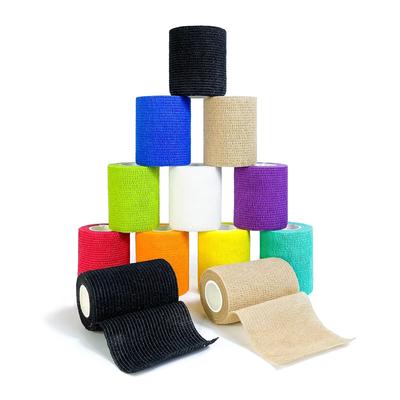 Kleurrijke Atletische Wrap Tape Zelfklevende Elastische Verband Elastoplast Sportbeschermer Knie Vinger Enkel Handpalm Schouder