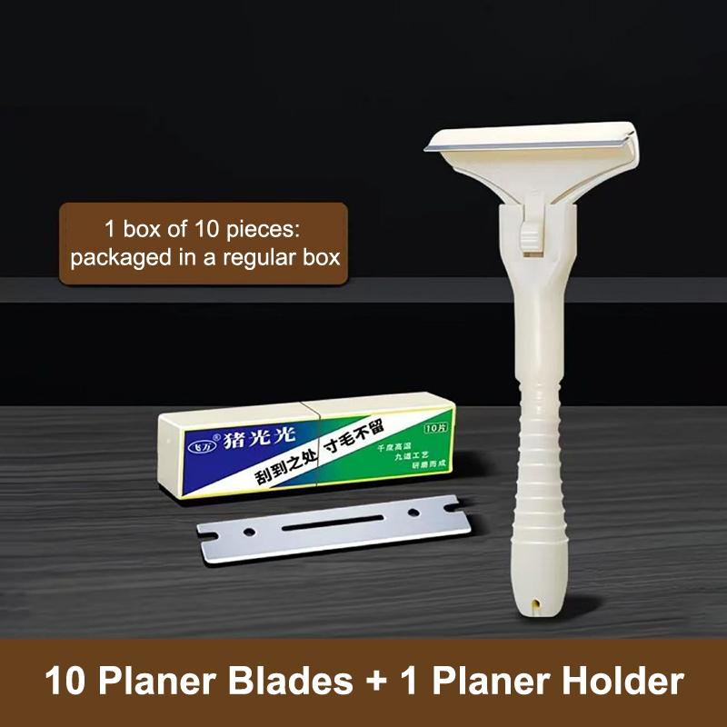 

Swine Fur Remover Tool; Specialized Blade for Pig Hair and Hooves Trimming, Oil Eliminator Knife, Single Piece