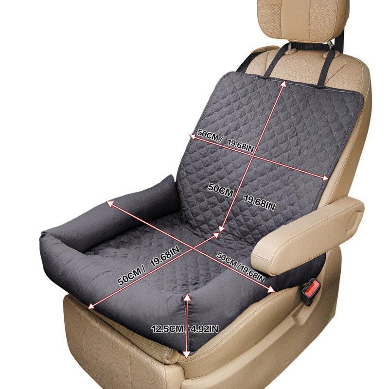Car Pet Travel Bed & Anti-Stain Passenger Seat Mat