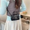 Simple Small Bag Women's Bag Spring New Fashion Portable Messenger Bag Highend Versatile Shoulder Small Square Bag