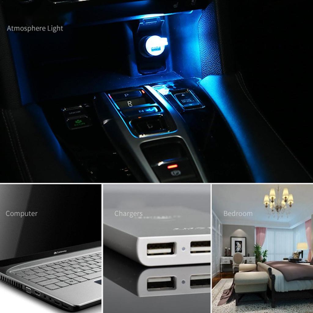 Car USB Light | Auto Ambient Light | USB Light Mini LED Light, Car